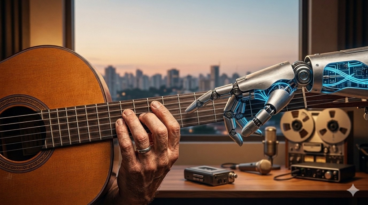 Como a Inteligência Artificial está Transformando o Músico Independente