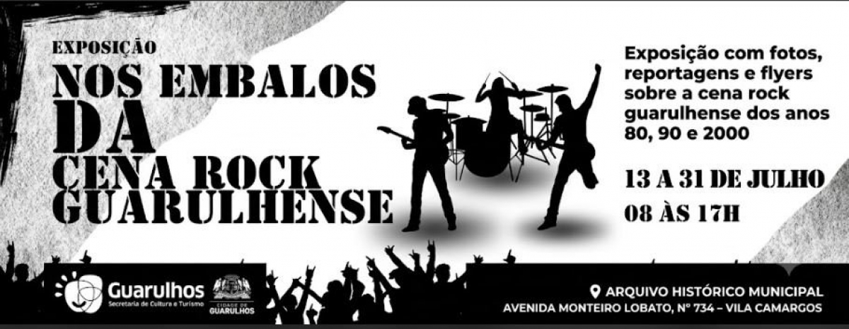Nos Embalos da Cena Rock Guarulhense: Visite a Nova Exposição no Arquivo Histórico 