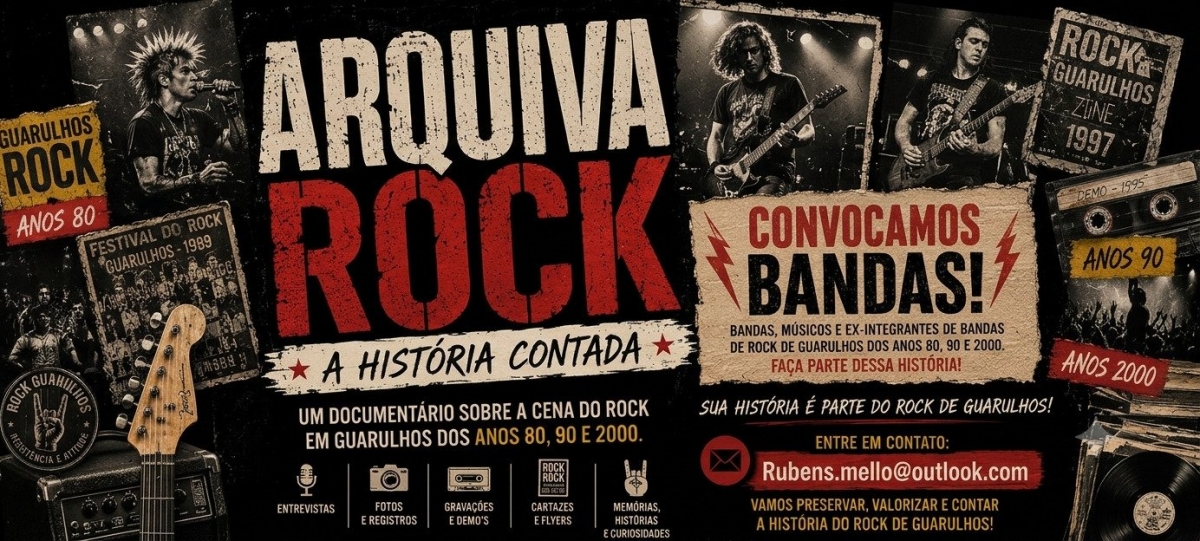 Documentário 'ARQUIVA ROCK' – A História Contada