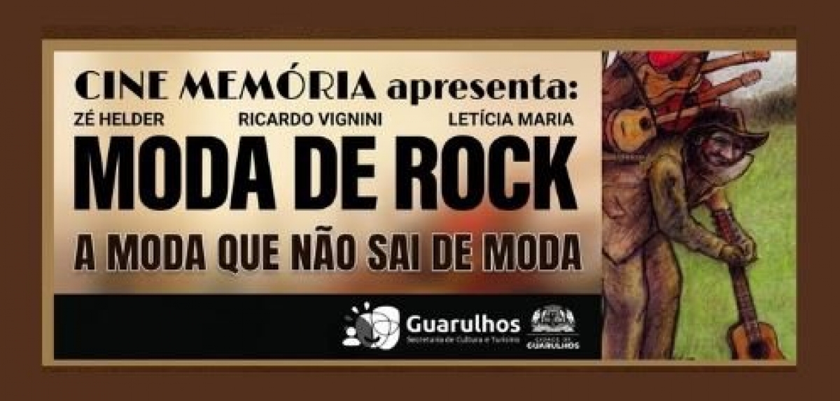Cineclube do Arquivo Histórico - DOCUMENTÁRIO MODA DE ROCK