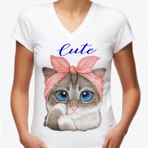 Baby look  cat cute