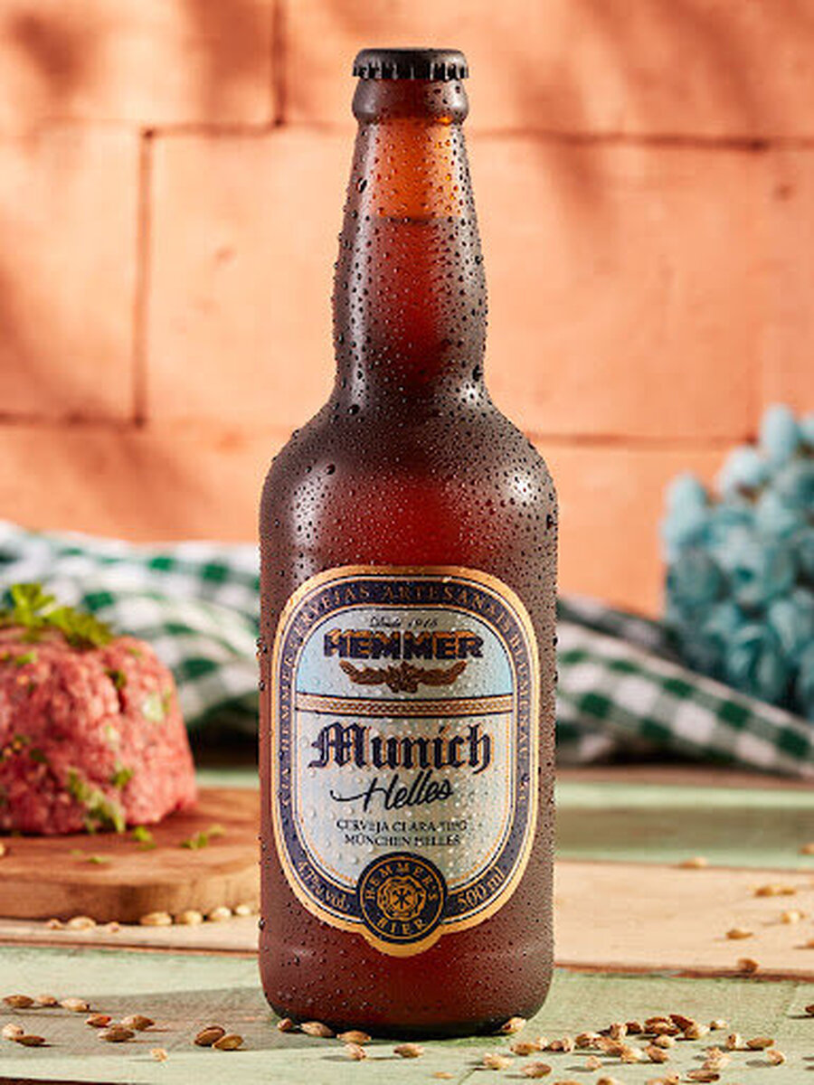 Cerveja Artesanal Hemmer Munich Helles 500 ml