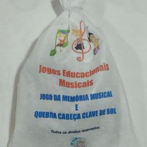 Jogos educacionais musicais: memoria+quebra cabeça 