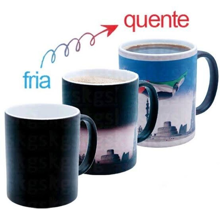 Caneca mágica personalizada 