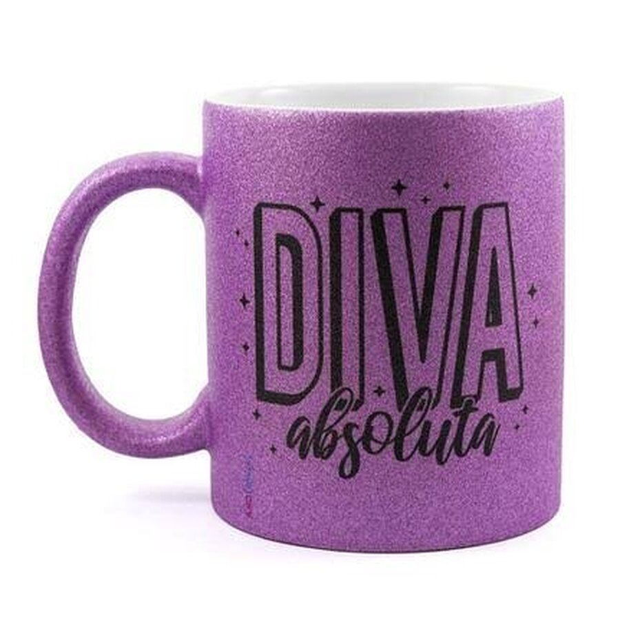 Caneca glitter personalizada 