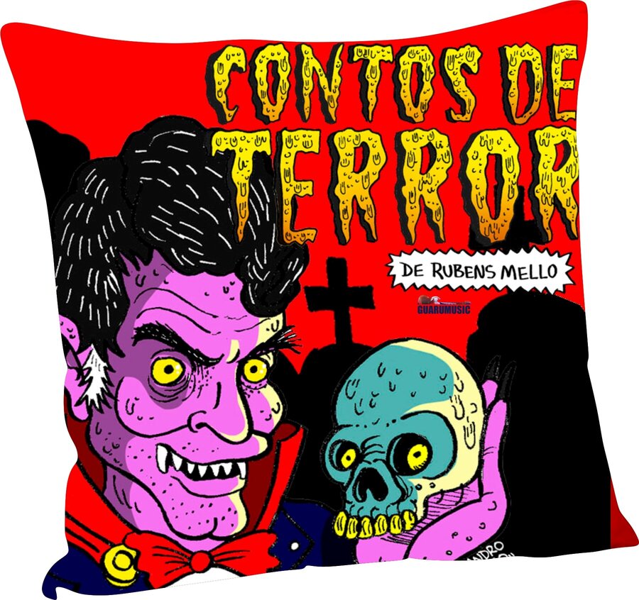 Almofada Contos de Terror - Rubens Mello