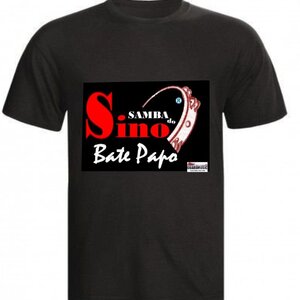 Camiseta Samba do Sino Bate Papo  - Preta